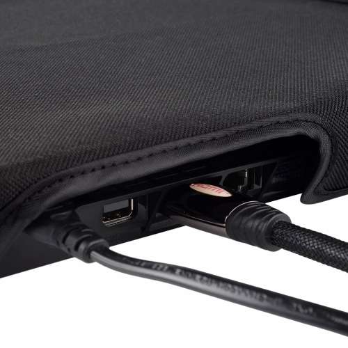 PS4 Slim Console Black Nylon Dust Guard Cover