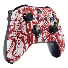 XBOX ONE S Controller Front Faceplate Art Series Blood Sacrifice