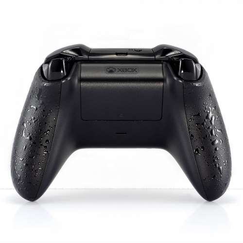 XBOX One S Controller 3D Extreme Grip Black Side Rails