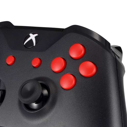 Xbox One S Controller Button Set Matte Red