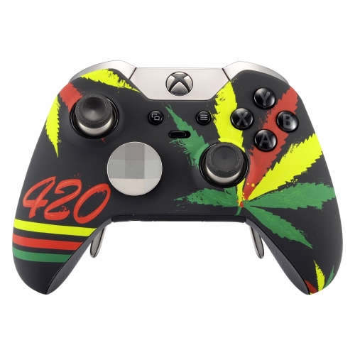 Xbox One Elite Controller Front Faceplate Art Series 420 culture