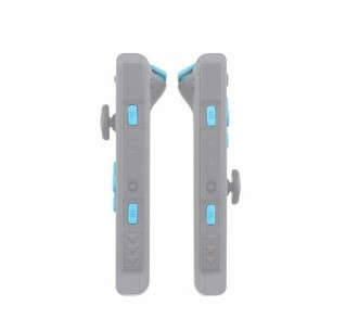 NS JoyCon Soft Touch 16 piece Button Kit Heaven Blue