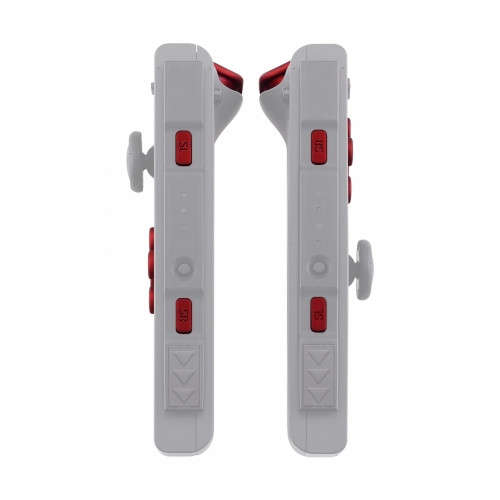 NS JoyCon Soft Touch 16 piece Button Kit Soft Touch Vampire Red