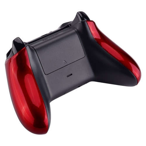 XBOX One S Controller Glossy Vampire Red Side Rails