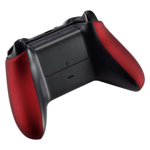 XBOX One S Controller Soft Touch Vampire Red Side Rails