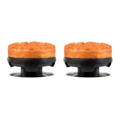 PS4 Controller Raised Thumbstick FPS Atomic Analog Extenders Orange 1 Pair