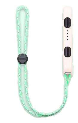 NS Joycon Slider with Wrist Strap Lanyard White