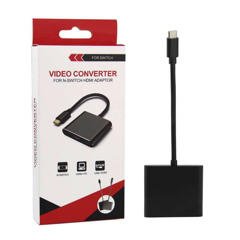 Nintendo Switch HDMI Video Converter Black
