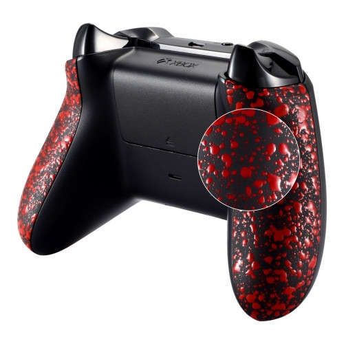 XBOX One S Controller 3D Extreme Grip Red Side Rails
