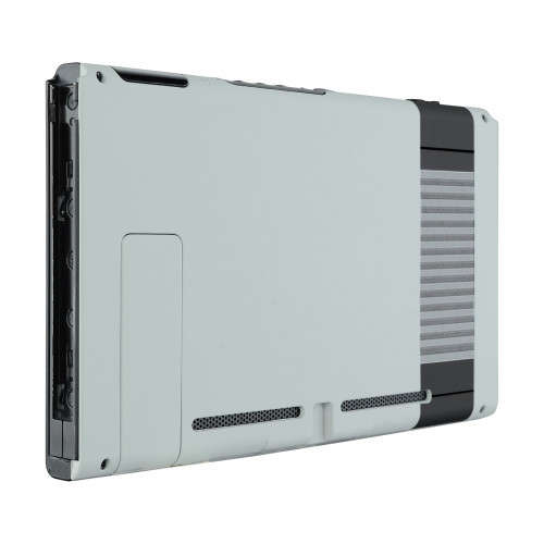 NS Switch Console Backplate With Kickstand Silky Soft Touch Classics NES Style