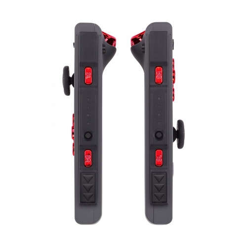 NS JoyCon Chrome 16 piece Button Kit Glossy Chrome Red