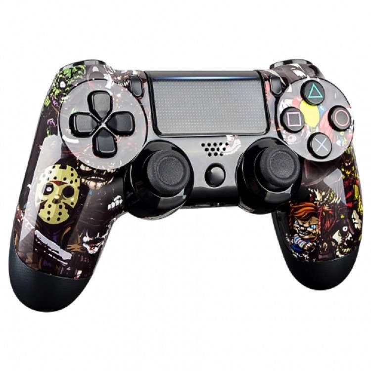 PS4 Dualshock 4 V2 Front Faceplate Art Series Halloween