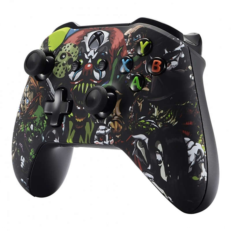 XBOX ONE S Controller Front Faceplate Art Series SCREAM