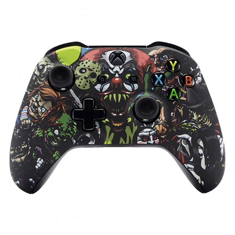 XBOX ONE S Controller Front Faceplate Art Series SCREAM