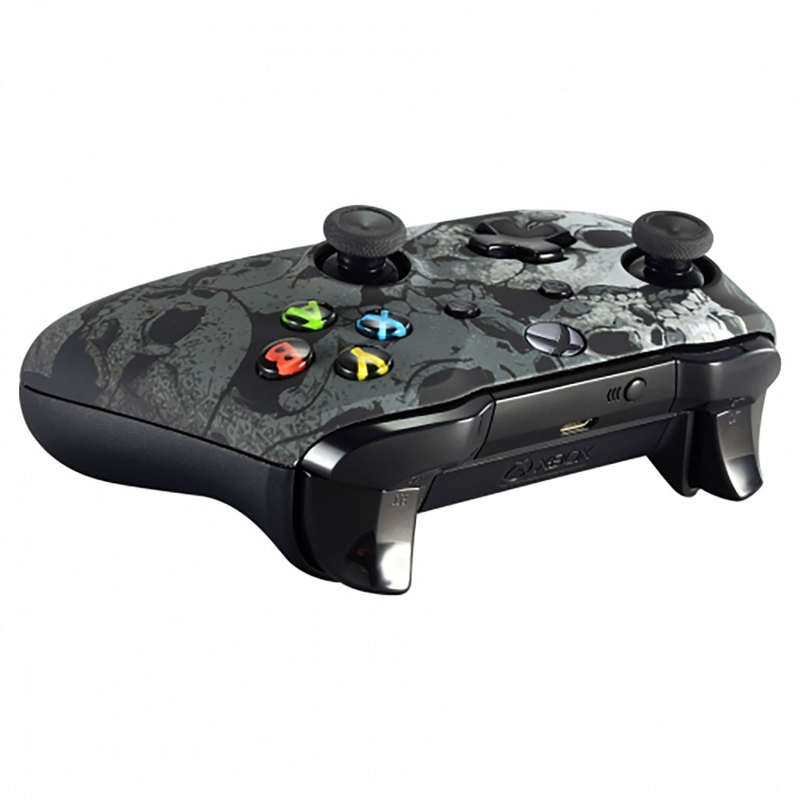 XBOX ONE S Controller Front Faceplate Art Series Skulls