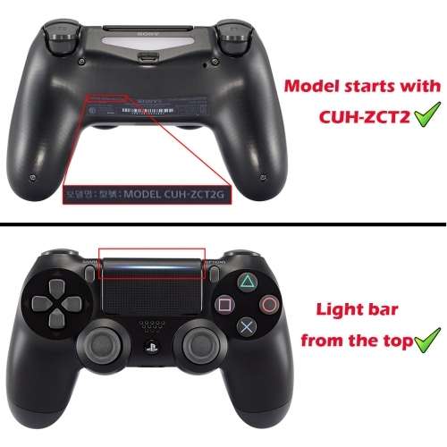 PS4 Dualshock 4 V2 Front Faceplate Soft Touch Series NEON GREEN
