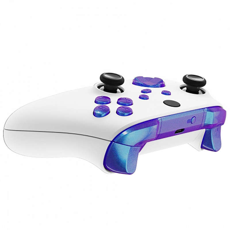 XBOX SERIES S/X Controller Button Set Glossy Chameleon Red Purple Blue
