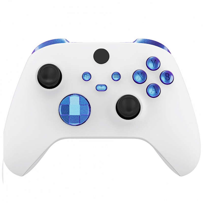 XBOX SERIES S/X Controller Button Set Glossy Chameleon Red Purple Blue