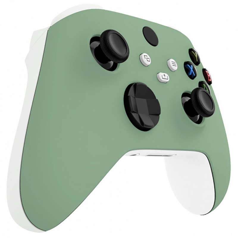 XBOX SERIES S/X Controller Front Faceplate Soft Touch Series Matcha Green