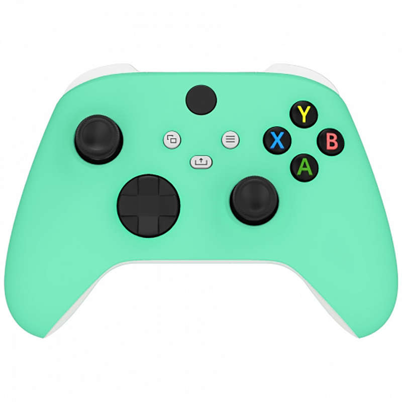 XBOX SERIES S/X Controller Front Faceplate Soft Touch Series Mint Green