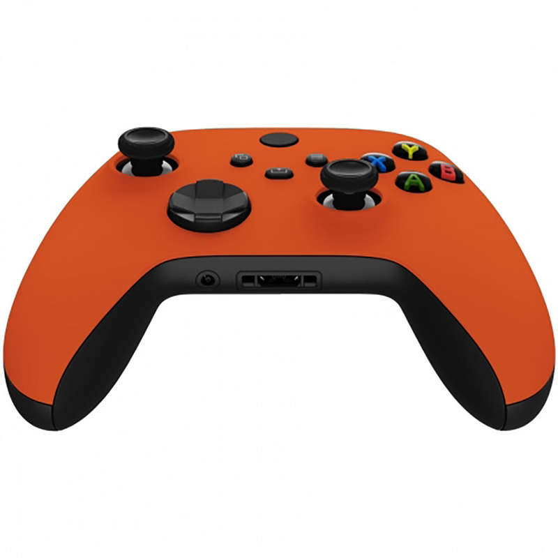 XBOX SERIES S/X Controller Front Faceplate Soft Touch Series Bright Orange