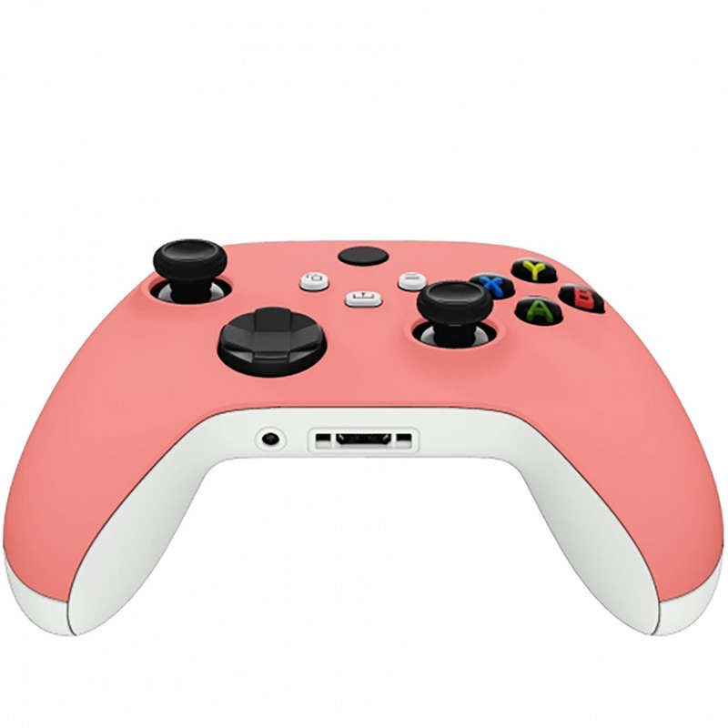 XBOX SERIES S/X Controller Front Faceplate Soft Touch Series Coral Pink