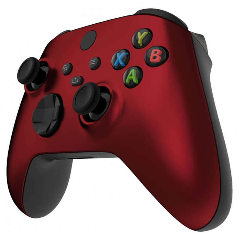XBOX SERIES S/X Controller Front Faceplate Soft Touch Series Vampire Red