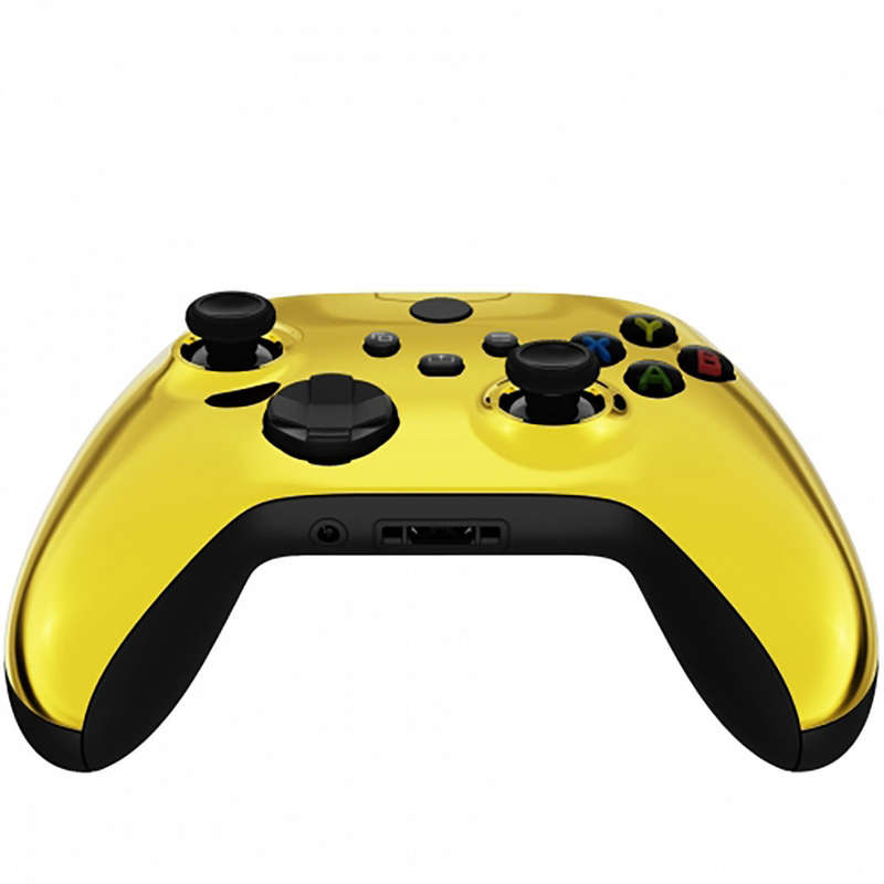 XBOX SERIES S/X Controller Front Faceplate Chrome Series Glossy Chrome Gold