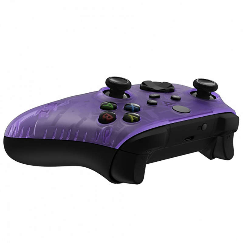 XBOX SERIES S/X Controller Front Faceplate Clear Purple