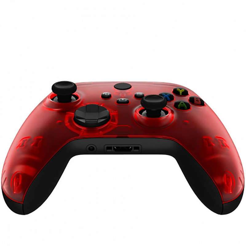 XBOX SERIES S/X Controller Front Faceplate Clear Red