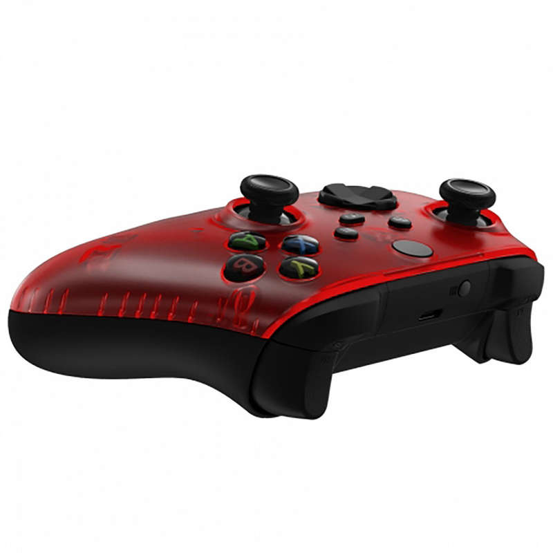 XBOX SERIES S/X Controller Front Faceplate Clear Red