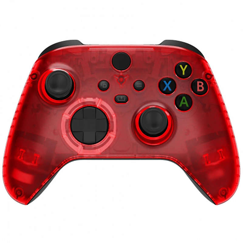XBOX SERIES S/X Controller Front Faceplate Clear Red