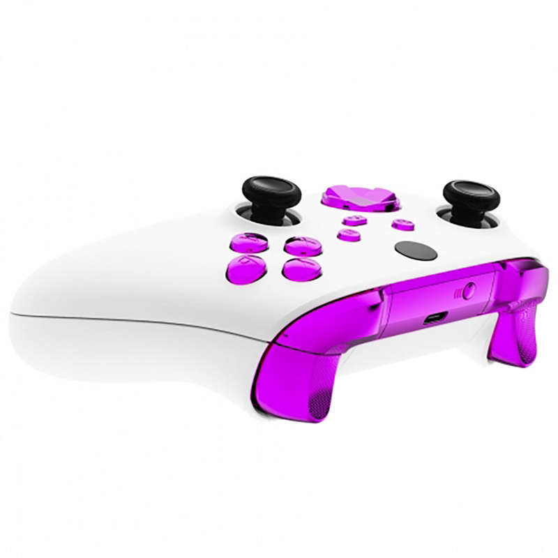 XBOX SERIES S/X Controller Button Set Chrome Purple