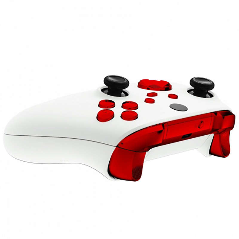 XBOX SERIES S/X Controller Button Set Chrome Red