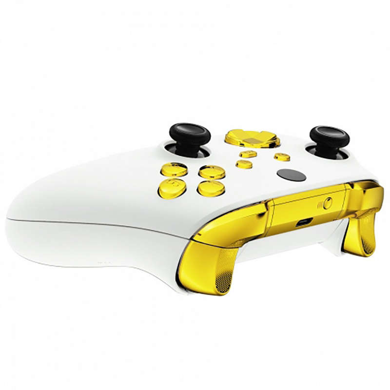 XBOX SERIES S/X Controller Button Set Chrome Gold