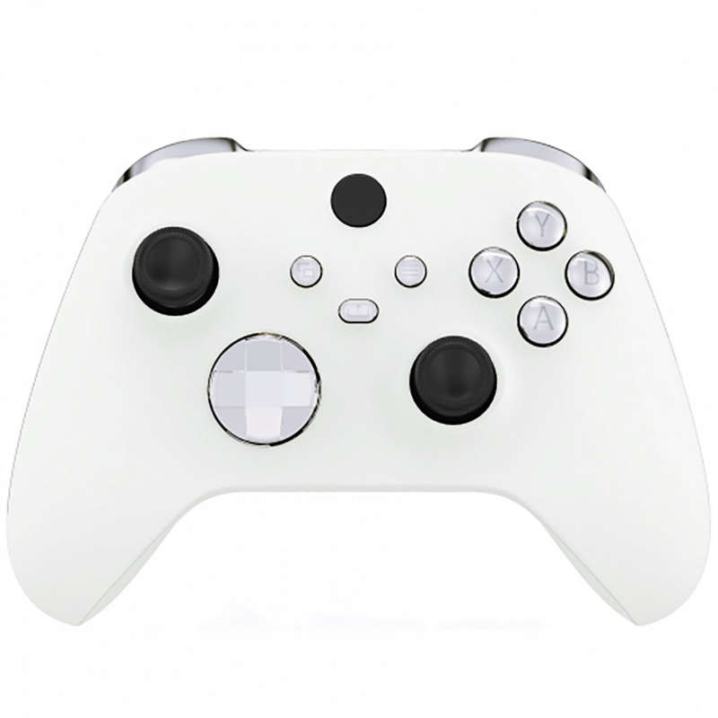 XBOX SERIES S/X Controller Button Set Chrome Silver