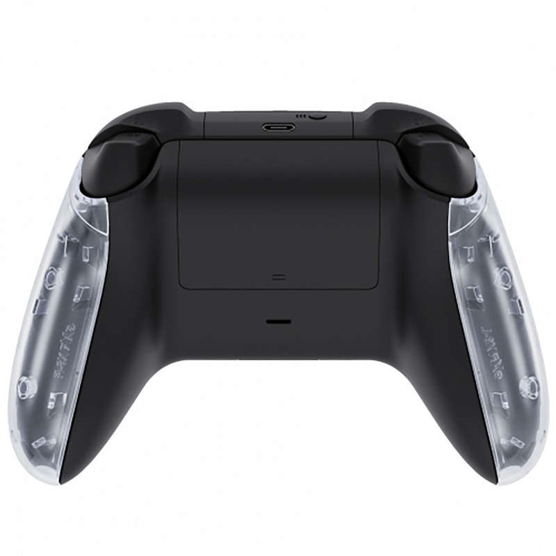 XBOX SERIES S/X Controller Front Faceplate With Side Rails Clear