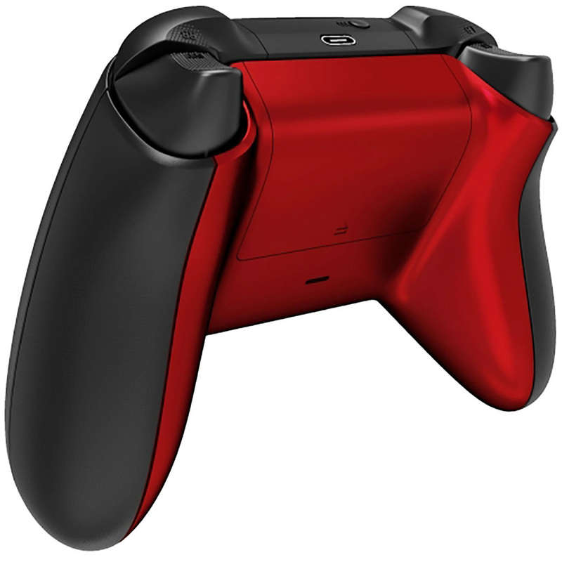 XBOX SERIES S/X Controller Soft Touch Back Shell And Battery Cover Vampire Red