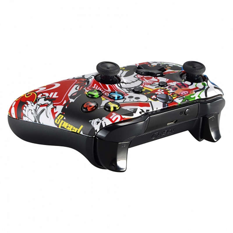 XBOX ONE S Controller Front Faceplate Soft Touch BOMB