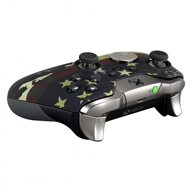 XBOX Elite Controller Front Faceplate Art Series Patriot