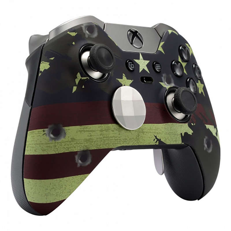 XBOX Elite Controller Front Faceplate Art Series Patriot