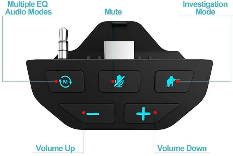 Xbox One / Series Controller Sound Enhancer Adapter Black