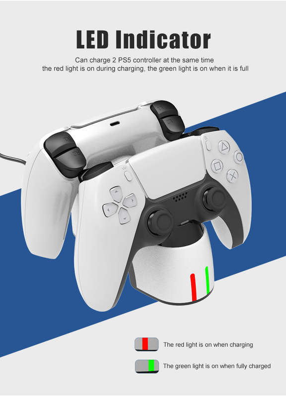 Ds5 Dualsense Dual Controller Space Charging Dock