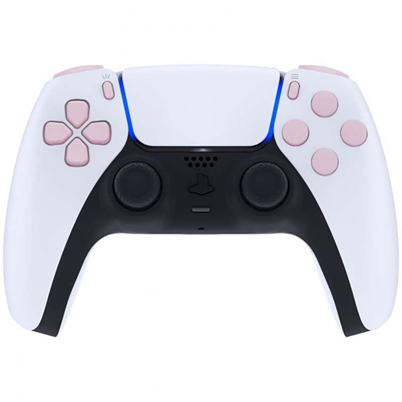 PS5 Dualsense Button Set Matte UV Sakura Pink