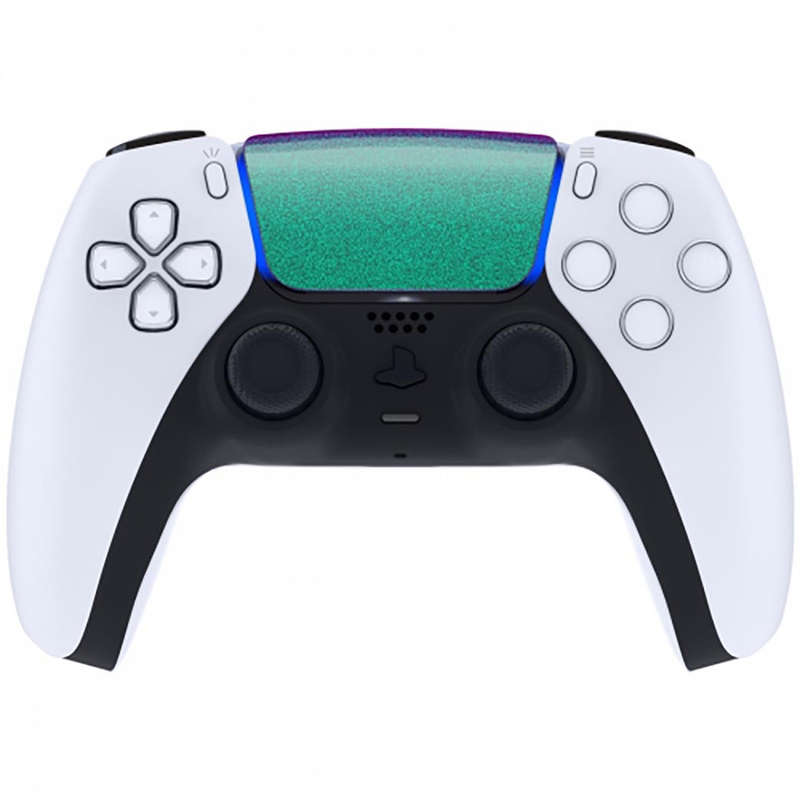 PS5 Dualsense Controller Touchpad Cover Glossy Chameleon Green