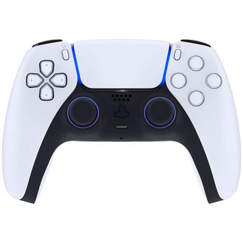 PS5 Dualsense Controller Accent Rings Glossy Chameleon Blue Purple