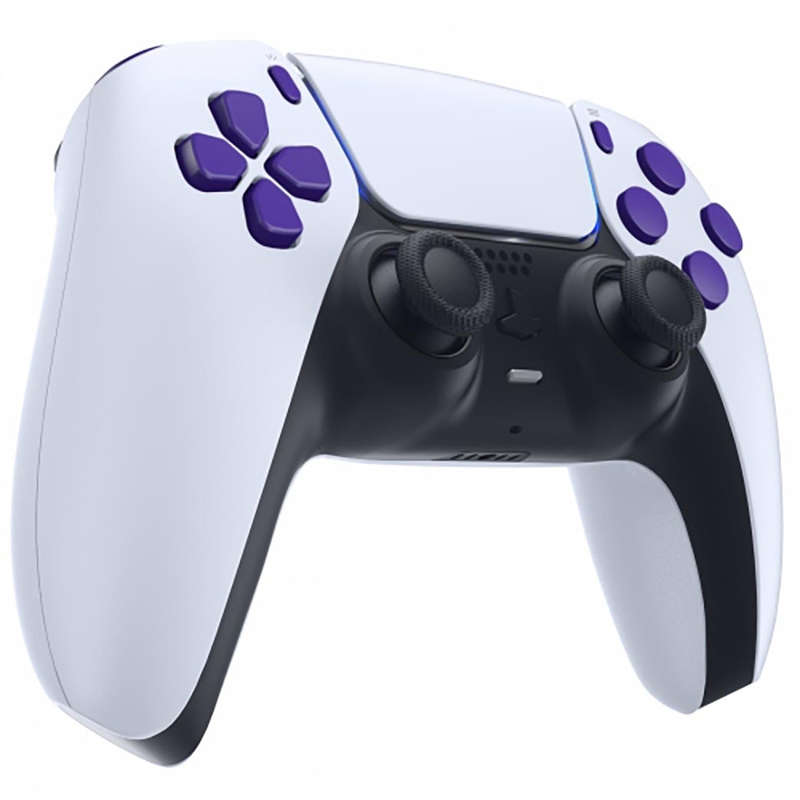 PS5 Dualsense Button Set Matte UV Dark Purple