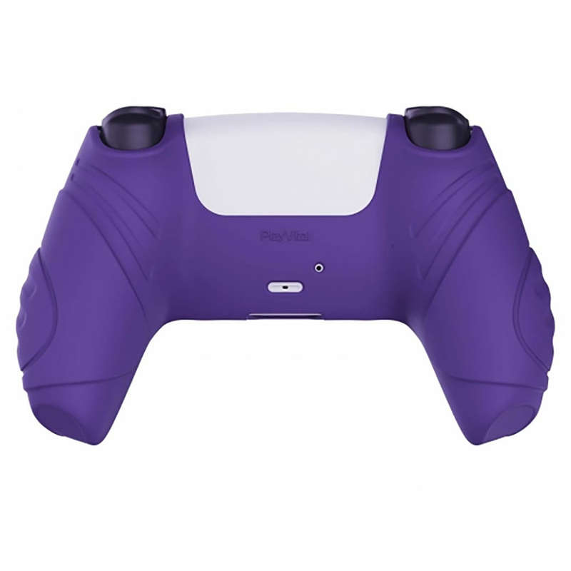 DS5 DUALSENSE CONTROLLER SURE GRIP SILICONE GLOVE With Black Joystick Caps Guardian Edition Dark ...