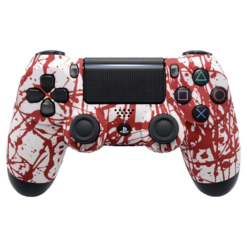 PS4 Dualshock 4 V2 Front Faceplate Art Series Blood Sacrifice