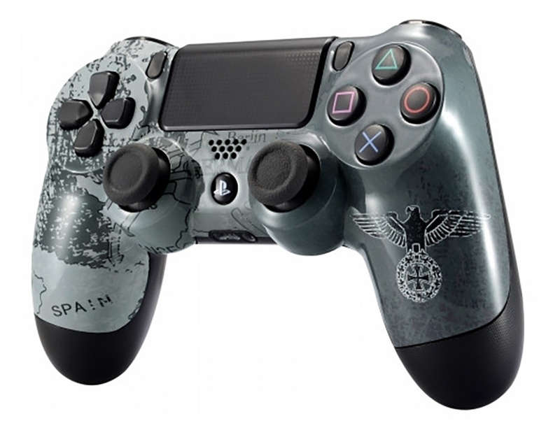 PS4 Dualshock 4 V2 Front Faceplate Art Series Glossy German Eagle
